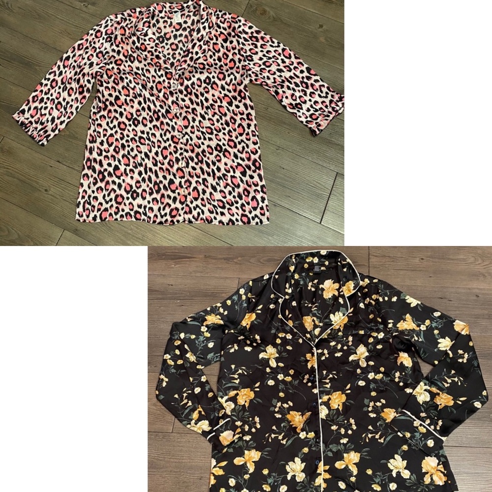 Bundle of two Forever 21 PJ Tops